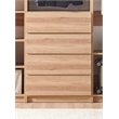 Prosper Oak Freestanding Walk in Wood Closet System