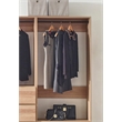 Prosper Oak Freestanding Walk in Wood Closet System