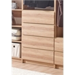 Prosper Oak Freestanding Walk in Wood Closet System