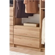 Prosper Oak Freestanding Walk in Wood Closet System