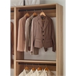 Prosper Oak Freestanding Walk in Wood Closet System