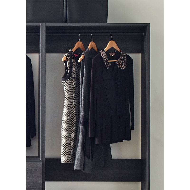 Prosper Gray Freestanding Walk in Wood Closet System