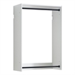 Klair Living Devi White Wall Mounted Walk in Wood Closet System