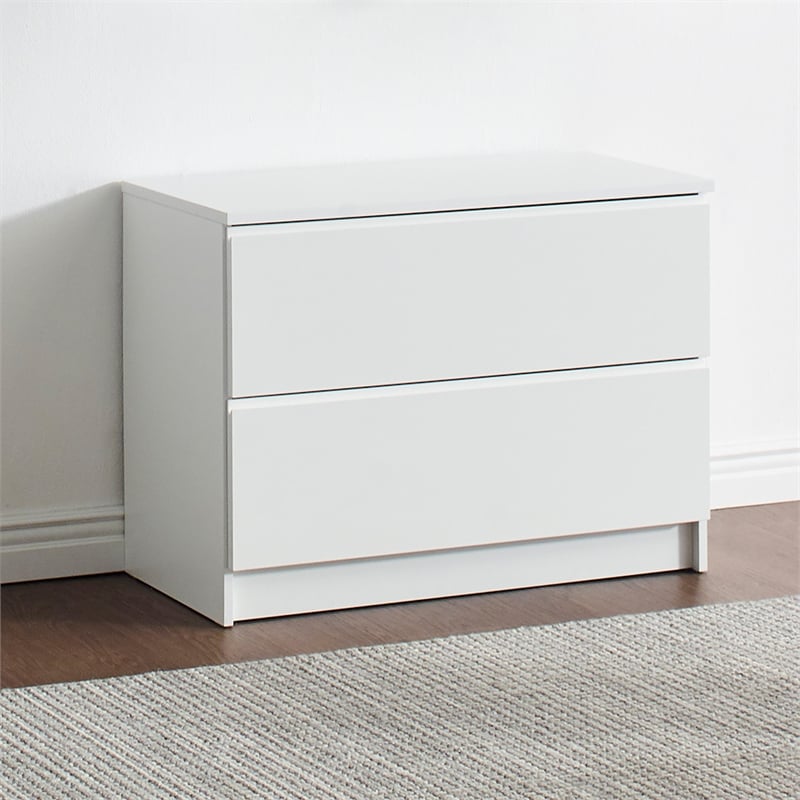 Klair Living Devi White Wall Mounted Walk in Wood Closet System