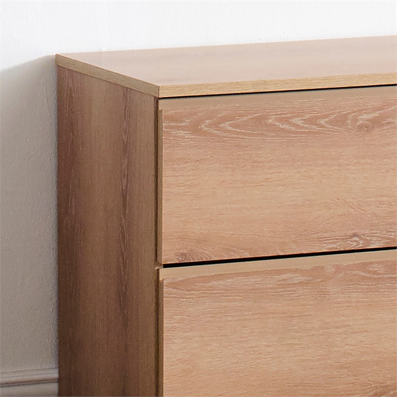 Klair Living Devi Oak Wall Mounted Walk in Wood Closet System