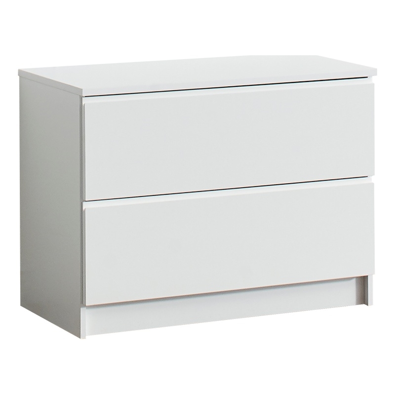 Klair Living Devi White Wall Mounted Walk in Wood Closet System