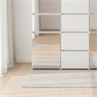Klair Living Elise Modular Wood Closet System with Mirror in White