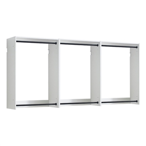 Klair Living Devi Series 31.5&quot - 94.5&quot W White Modular Closet System