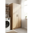 Klair Living Modex Multi-Purpose Utility Storage Cabinet in Oak