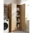 Klair Living Modex Multi-Purpose Utility Storage Cabinet in Oak