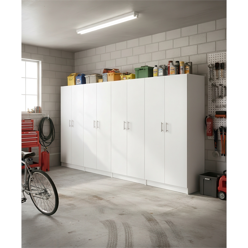 Klair Living Modex Multi-Purpose Utility Storage Cabinet in White