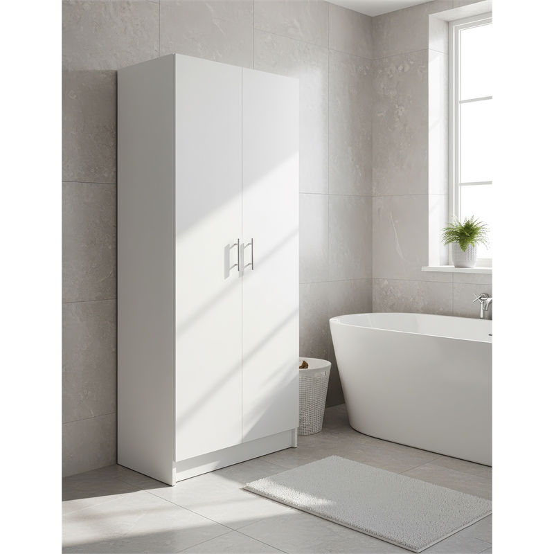 Klair Living Modex Multi-Purpose Utility Storage Cabinet in White
