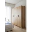 Klair Living Modex Multi-Purpose Utility Storage Cabinet (2-Piece Set) in Oak