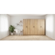 Klair Living Modex Multi-Purpose Utility Storage Cabinet (3-Piece Set) in Oak