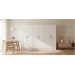Klair Living Modex Multi-Purpose Utility Storage Cabinet (3-Piece Set) in White