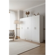 Klair Living Modex Multi-Purpose Utility Storage Cabinet (3-Piece Set) in White