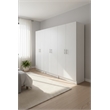 Klair Living Modex Multi-Purpose Utility Storage Cabinet (3-Piece Set) in White