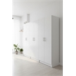 Klair Living Modex Multi-Purpose Utility Storage Cabinet (3-Piece Set) in White