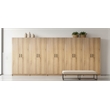 Klair Living Modex Multi-Purpose Utility Storage Cabinet (5-Piece Set) in Oak