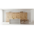 Klair Living Modex Multi-Purpose Utility Storage Cabinet (5-Piece Set) in Oak