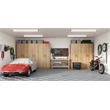 Klair Living Modex Multi-Purpose Utility Storage Cabinet (5-Piece Set) in Oak