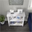 Urbanpro Small 2 Shelf Bookcase in Pure White Oak - Engineered Wood