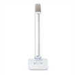 UrbanPro Modern LED Lamp with Wireless Charging Pad & USB Port in Silver