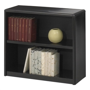 UrbanPro Steel Black Bookcase Rectangular 31.75&quotw x 13.5&quotd x 28&quoth Unassembled