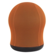 UrbanPro Steel Orange Ball Chair Round Swivel 17.5