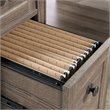 UrbanPro L-shaped Contemporary Engineered Wood Computer Desk in Emery Oak