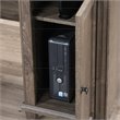 UrbanPro L-shaped Contemporary Engineered Wood Computer Desk in Emery Oak