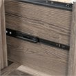 UrbanPro L-shaped Contemporary Engineered Wood Computer Desk in Emery Oak