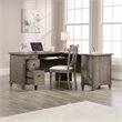 UrbanPro L-shaped Contemporary Engineered Wood Computer Desk in Emery Oak