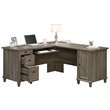 UrbanPro L-shaped Contemporary Engineered Wood Computer Desk in Emery Oak