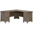 UrbanPro L-shaped Contemporary Engineered Wood Computer Desk in Emery Oak