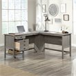 UrbanPro L-shaped Farmhouse Engineered Wood Computer Desk in Mystic Oak