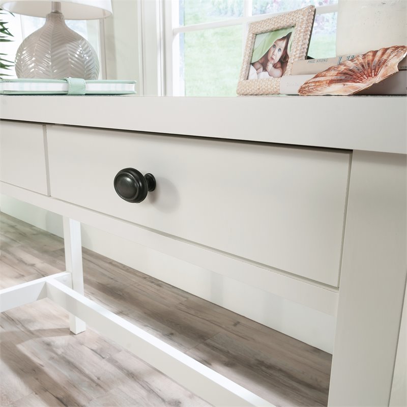 UrbanPro Farmhouse Engineered Wood Writing Desk in Soft White