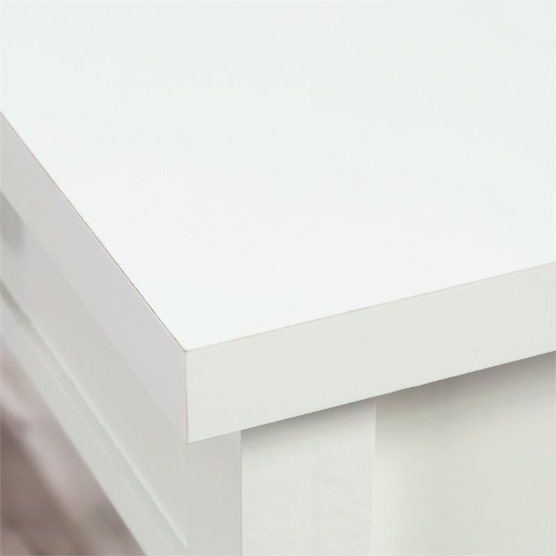 UrbanPro Farmhouse Engineered Wood Writing Desk in Soft White