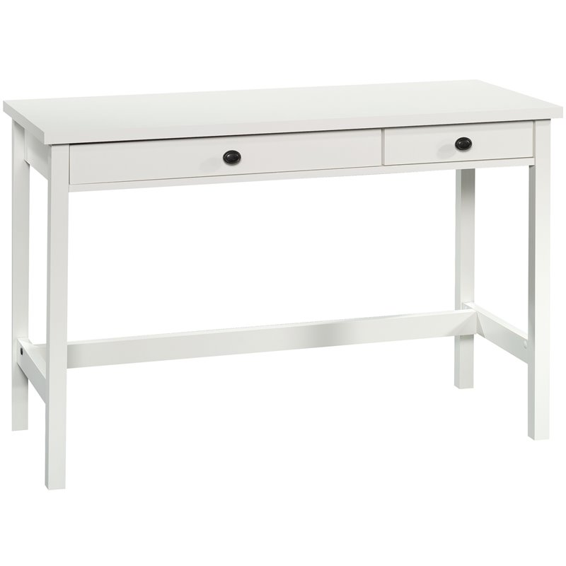 UrbanPro Farmhouse Engineered Wood Writing Desk in Soft White