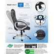 UrbanPro Executive Leather Arm Office Chair