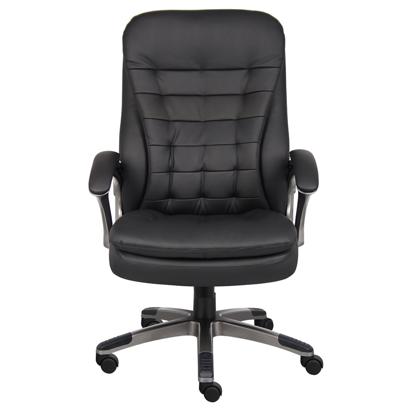 UrbanPro Executive High Back Pillow Top Office Chair in Black