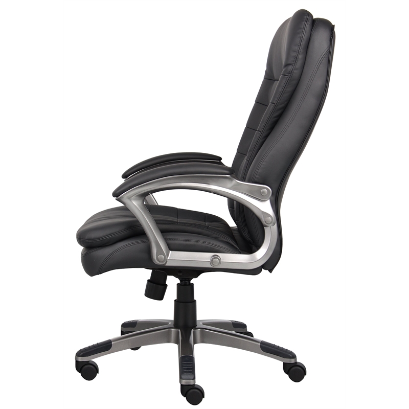 UrbanPro Executive High Back Pillow Top Office Chair in Black