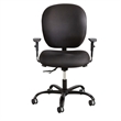 UrbanPro 24/7 Armless Task Office Chair in Black