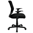 UrbanPro Mid-Back Mesh Office Chair in Black