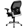 UrbanPro Mid-Back Super Mesh Office Chair in Black