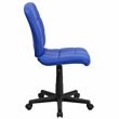 UrbanPro Mid Back Quilted Office Swivel Chair in Blue
