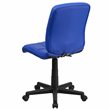 UrbanPro Mid Back Quilted Office Swivel Chair in Blue