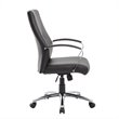 UrbanPro LeatherPlus Executive Office Chair in Black