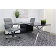UrbanPro CaressoftPlus Executive Mid-Back Chair in Gray