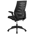 UrbanPro Transitional High Back Swivel Office Chair in Black